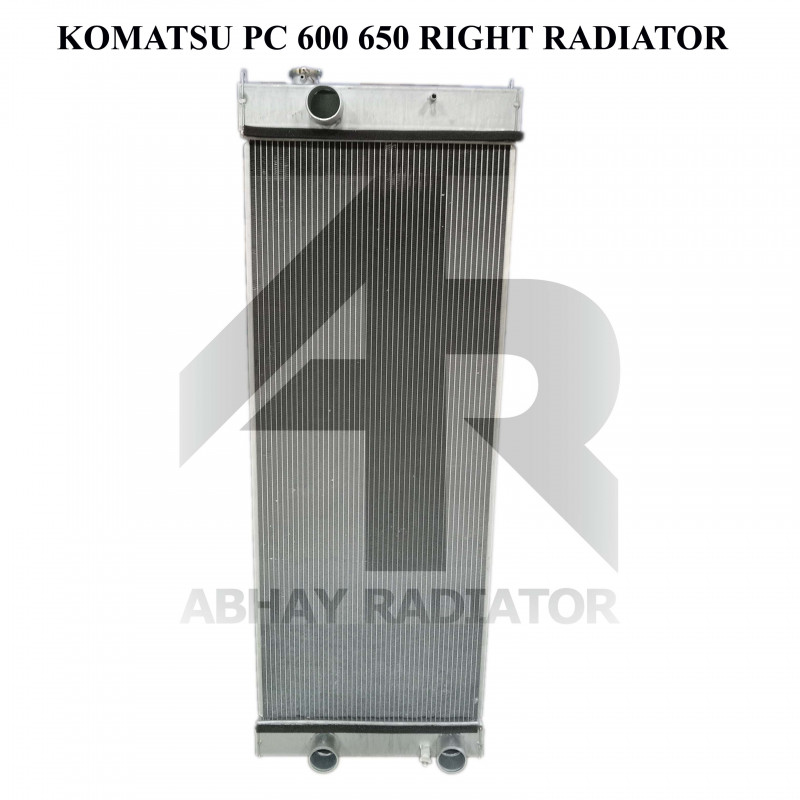 KOMATSU PC 600 650 RIGHT RADIATOR 21M-03-22910